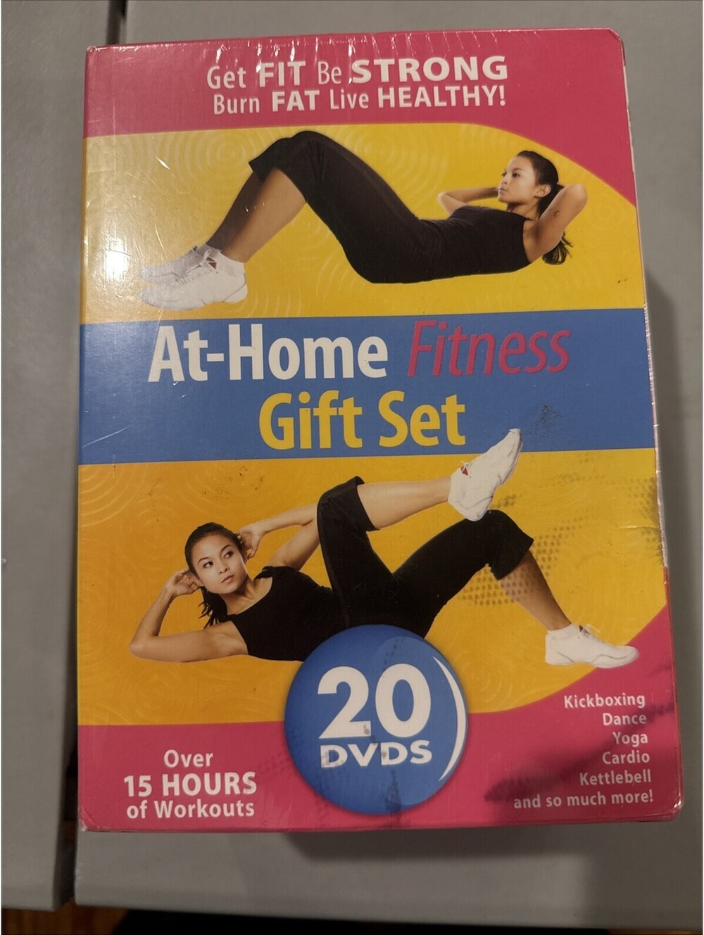 At-Home Fitness Gift Set - 20 DVD Collection, DVD Brand New Sealed New Year!